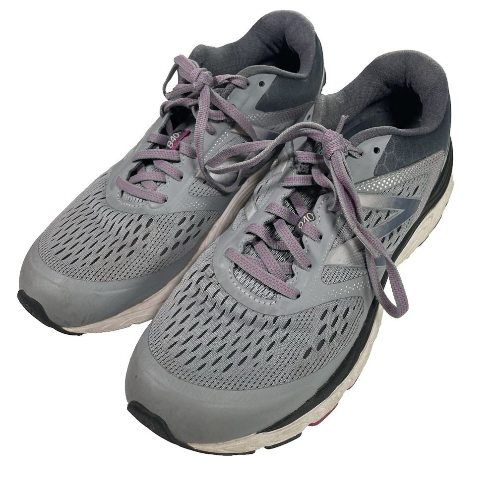 New Balance Womens 840 V4 W840GO4 Gray Running Shoes Sneakers Size 10‎